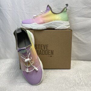 Steve Madden Kids Athletic SlipOn Shoes Youth Girls Size 6.0M Multicolor JMYLESS